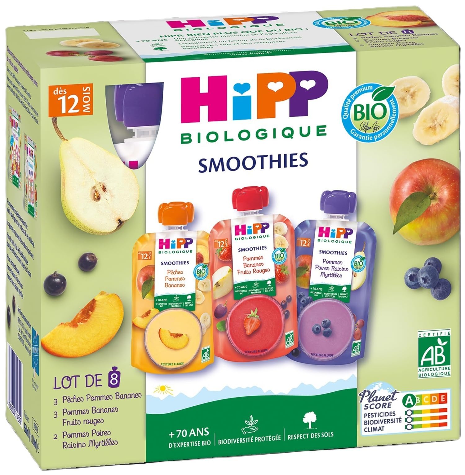 hipp-smoothies-bio-d-s-12-mois-multipack-3-vari-t-s-gourdes-32x120ml-lot-de-4x8 image 4
