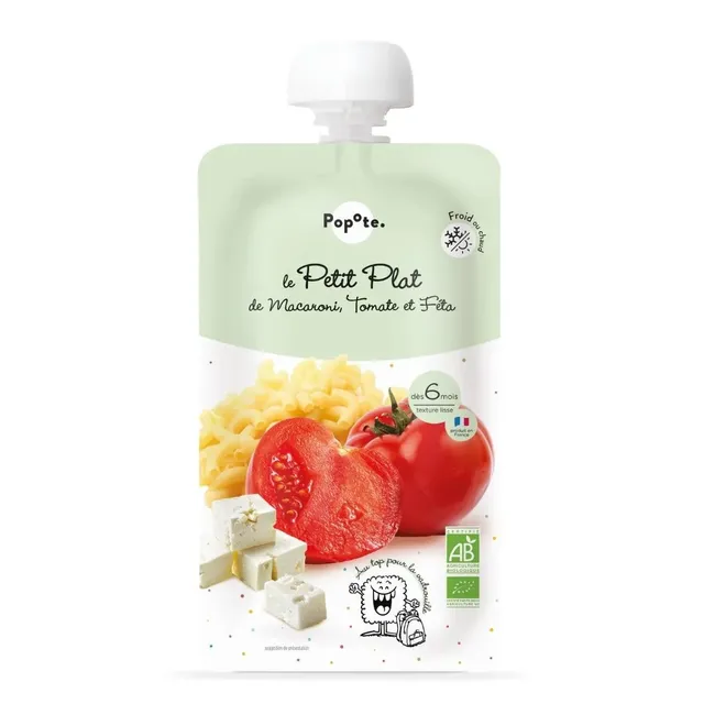 popote-le-petit-plat-macaroni-tomate-feta-plat-complet-bio-pour-b-b-d-s-6-mois image 1