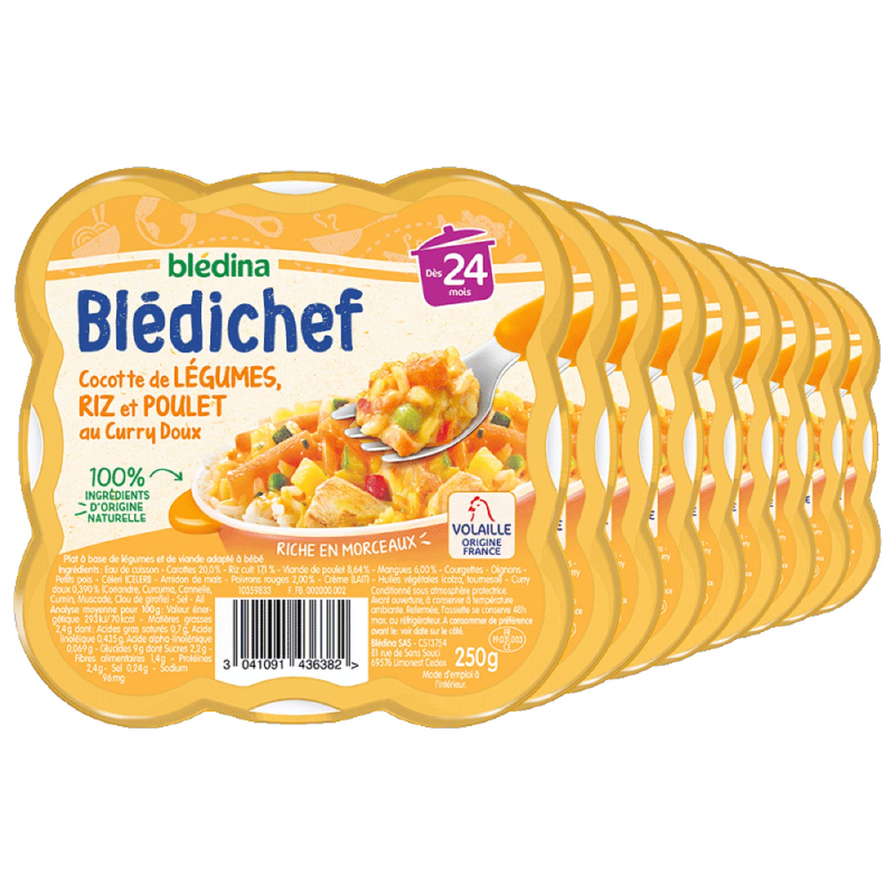 bl-dina-bl-dichef-carottes-macaroni-b-uf-b-b-d-s-24-mois-9-assiettes-x-250g image 7