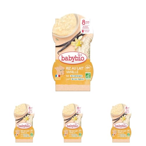 babybio-primea-riz-au-lait-vanille-dessert-lact-bio-d-s-8-mois-2-x-100-g image 4