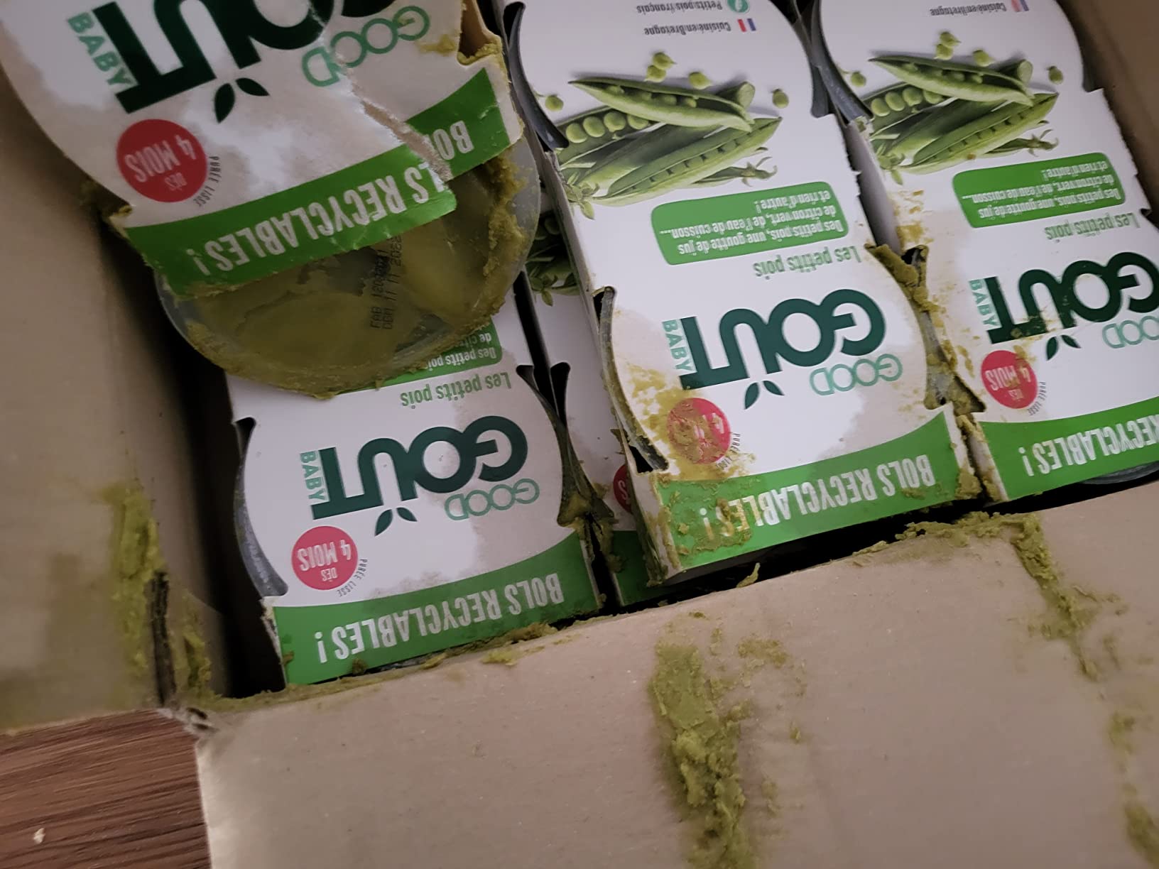 Enfin des petits pois qui sentent bon
