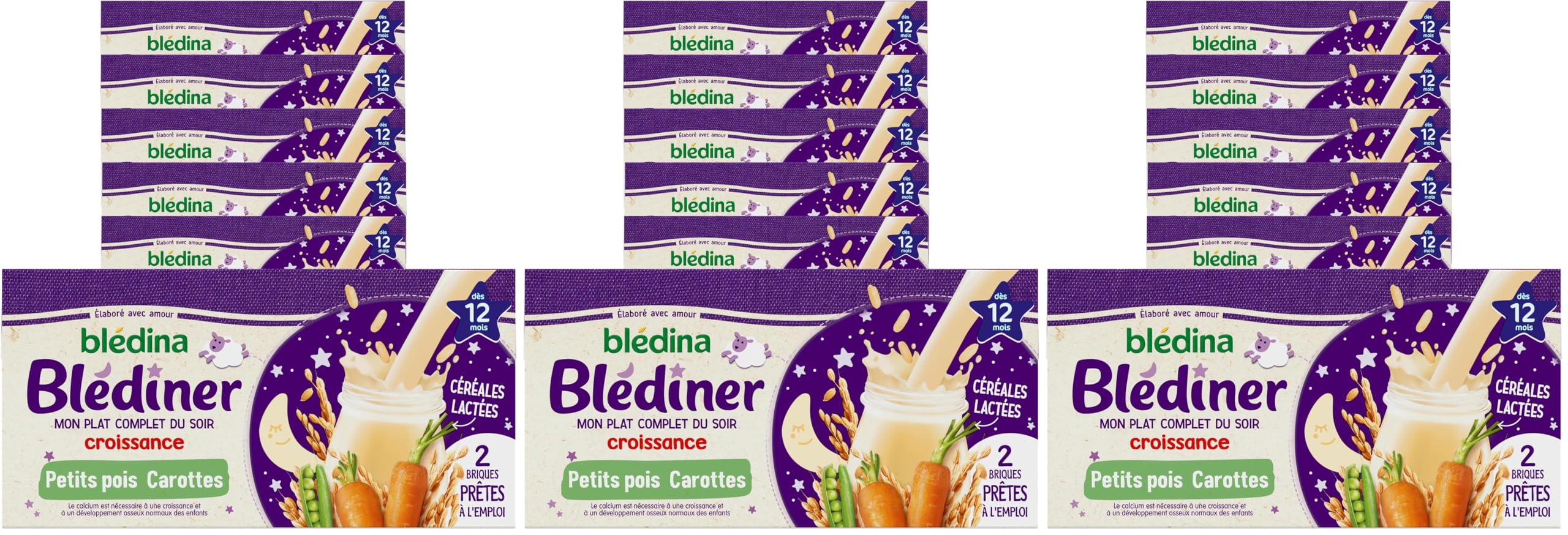 bl-dina-bl-d-ner-croissance-c-r-ales-carottes-petits-pois-d-s-12-mois-12-briques image 7