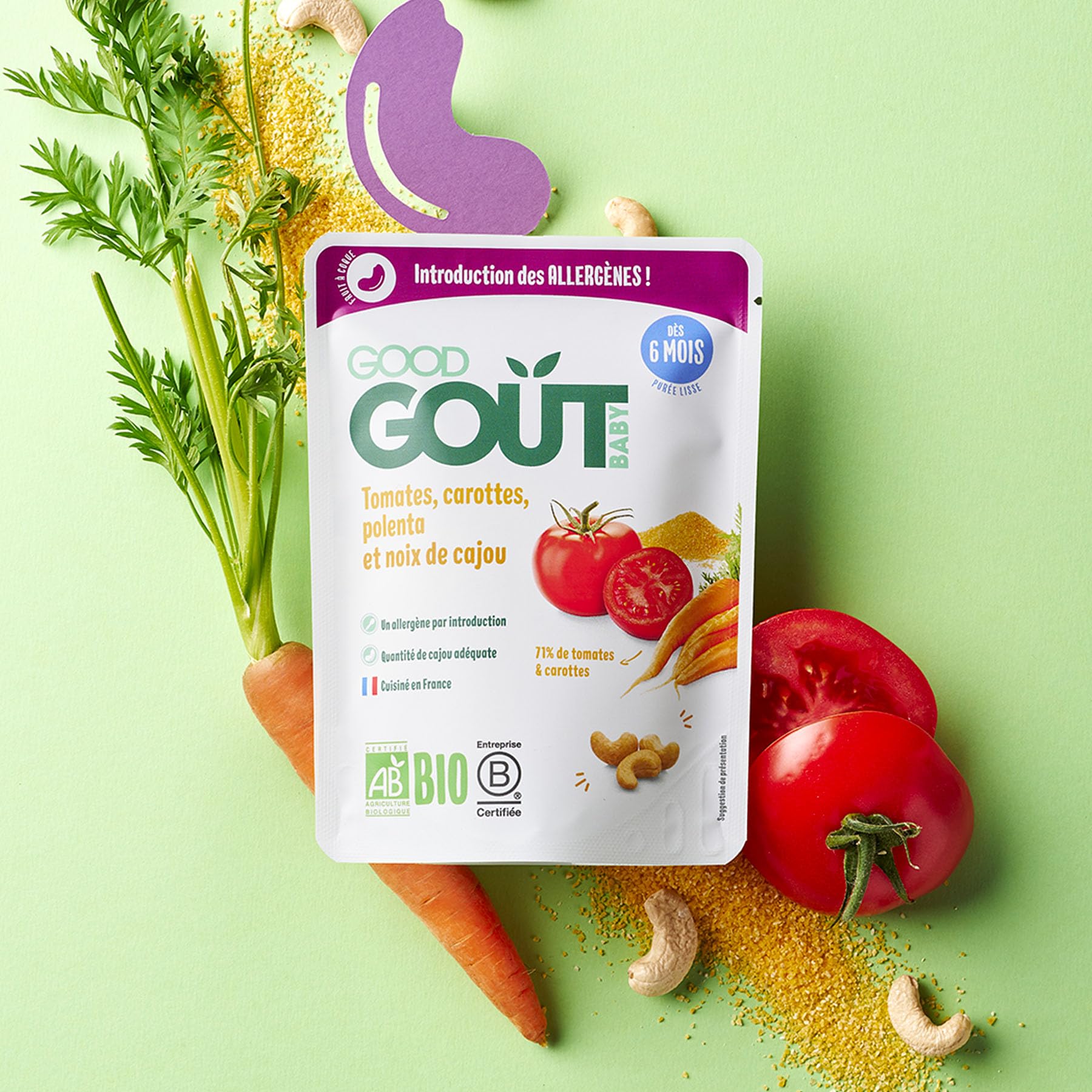 good-go-t-tomates-carottes-polenta-et-noix-de-cajou-plat-cuisin-bio-d-s-6-mois-i image 3