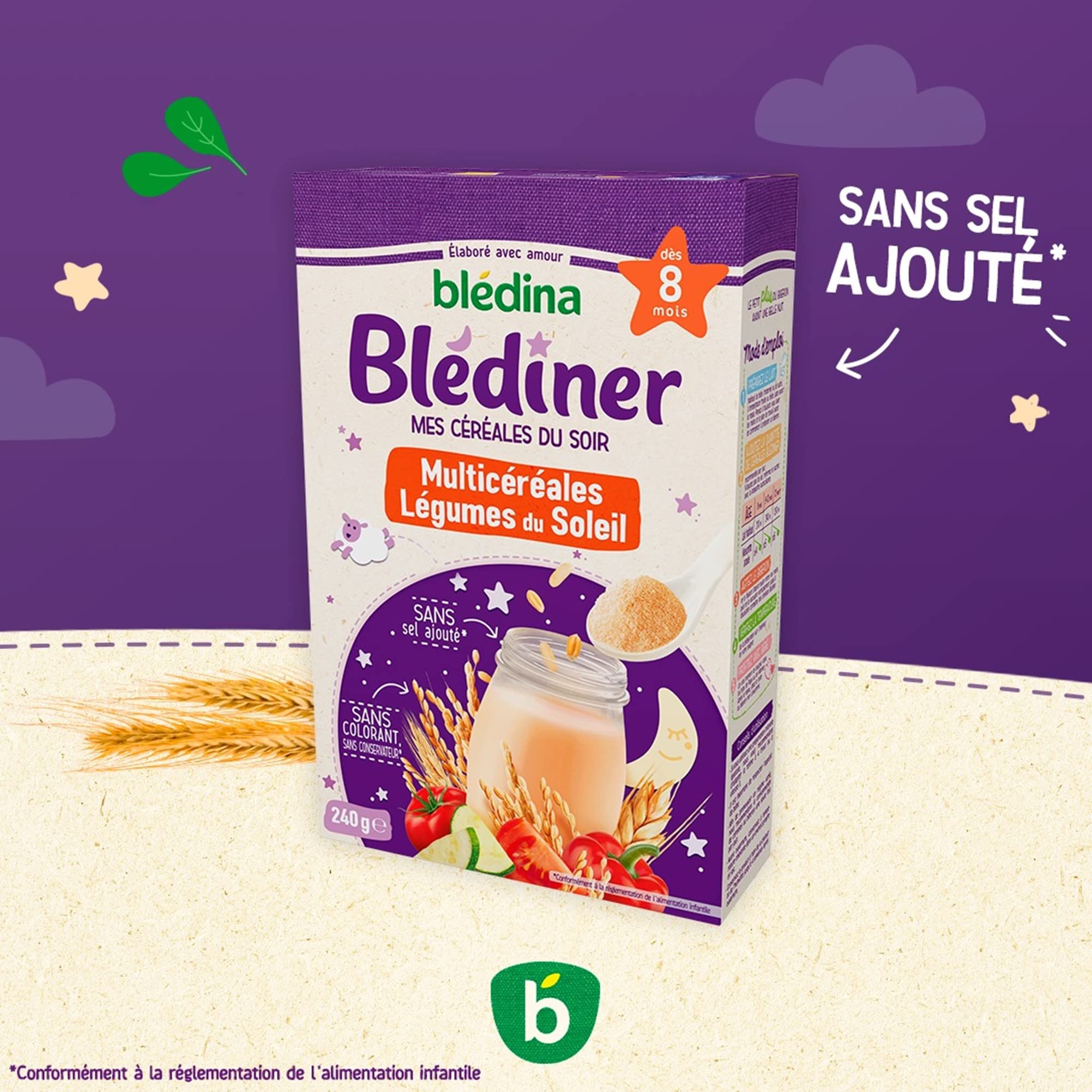 bl-dina-bl-d-ner-c-r-ales-du-soir-multic-r-ales-l-gumes-du-soleil-d-s-8-mois-lot image 3