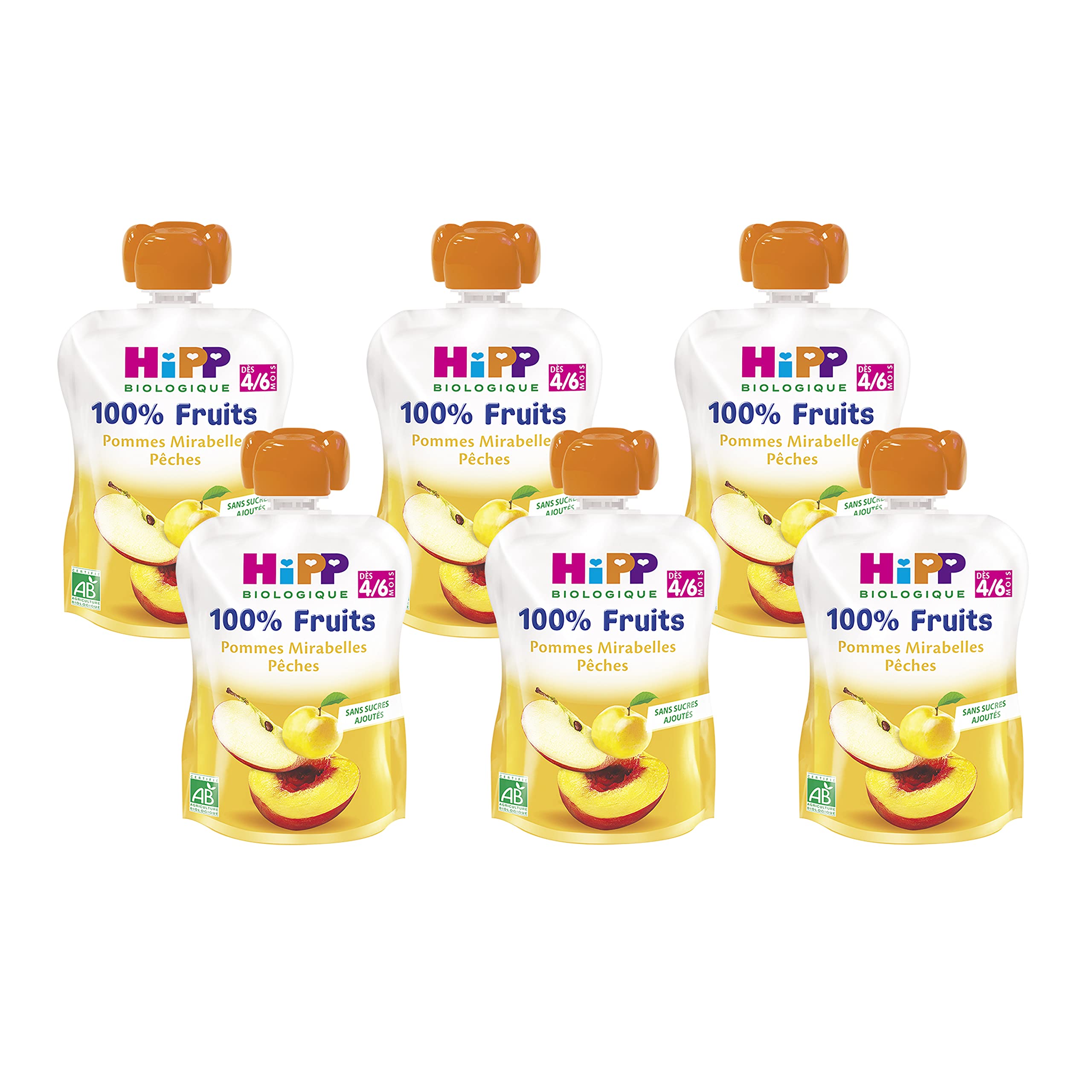 hipp-biologique-pommes-poires-peautre-gourdes-d-s-6-mois-4-x-90g-lot-de-24-2-16- image 3
