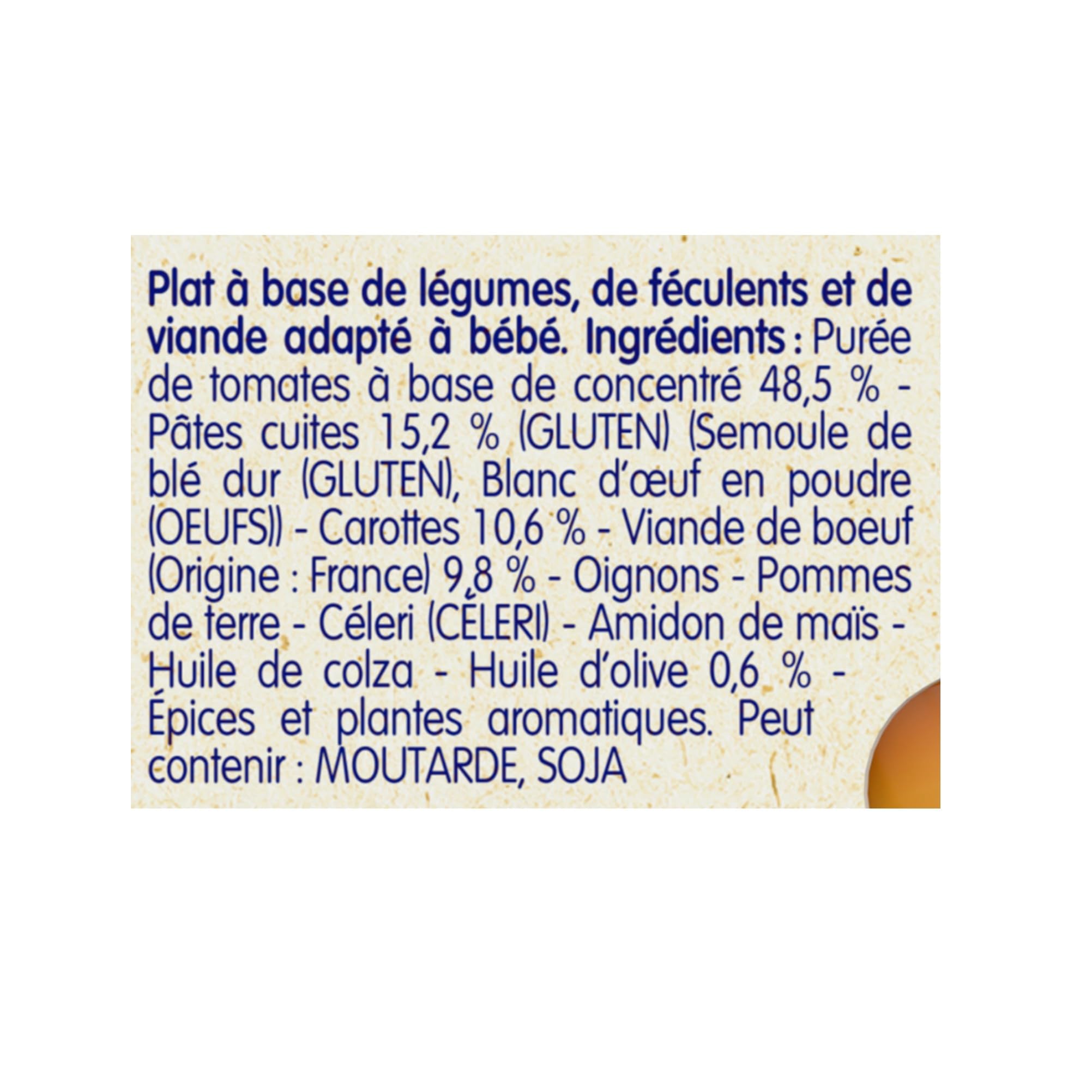 bl-dina-bl-dichef-petits-spaghetti-bolognaise-b-b-d-s-12-mois-9-assiettes-x-230g image 2