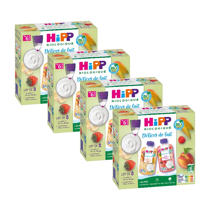hipp-d-lices-de-lait-brass-s-2-vari-t-s-bio-d-s-6-mois-32x90g-lot-de-4 image 5