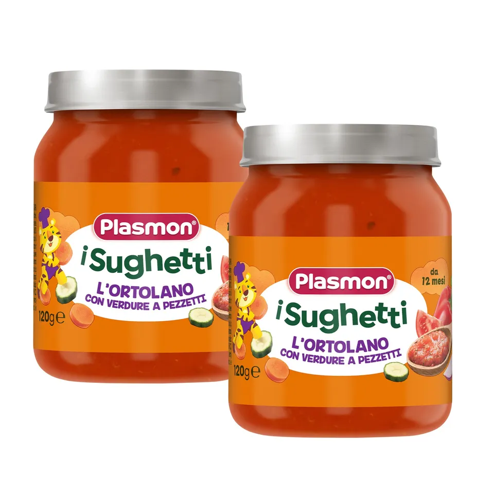 plasmon-sughetto-l-ortolano-petites-portions-de-l-gumes-en-morceaux-2-pots-de-12 image 1