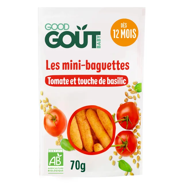 good-go-t-mini-baguettes-tomate-basilic-bio-d-s-12-mois-biscuits-gressins-b-b-70 image 1
