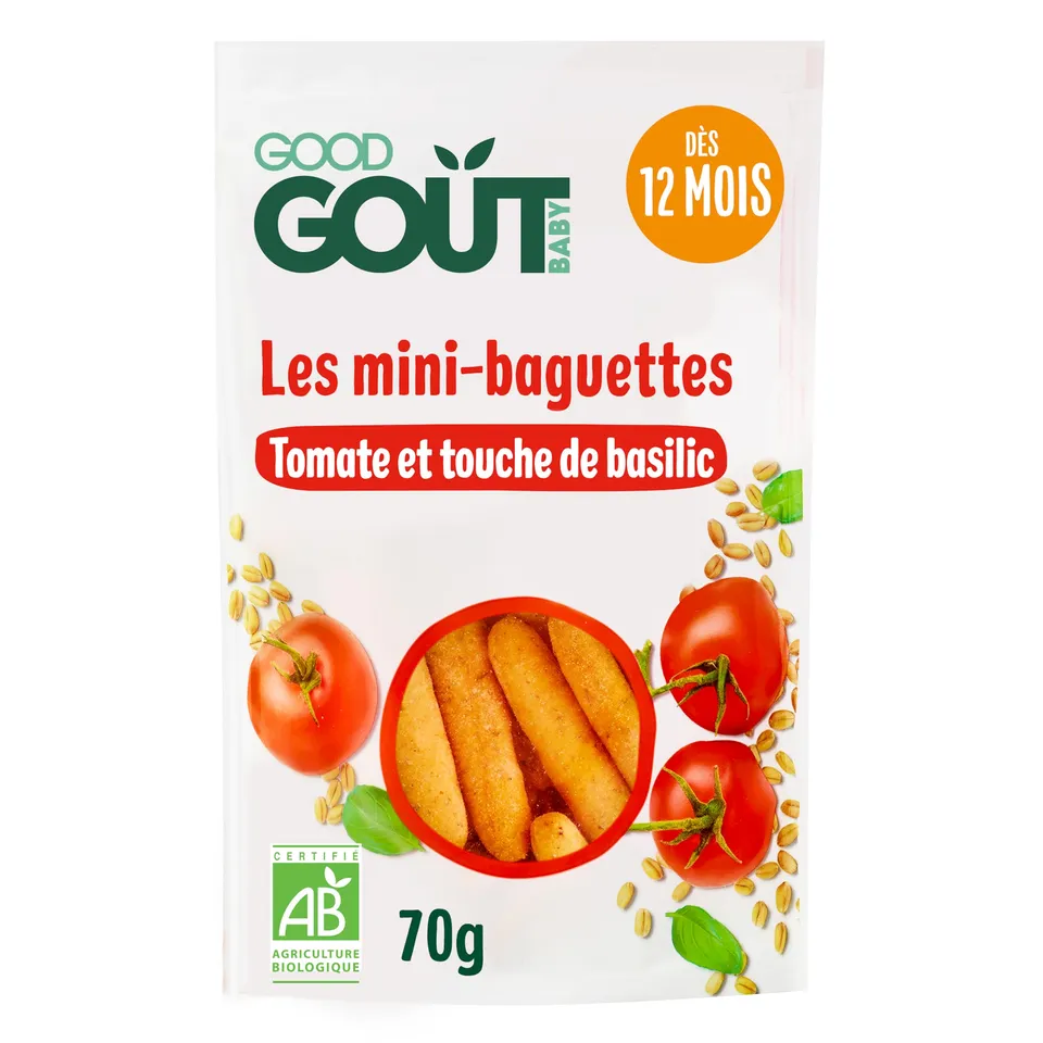 good-go-t-mini-baguettes-tomate-basilic-bio-d-s-12-mois-biscuits-gressins-b-b-70 image 1