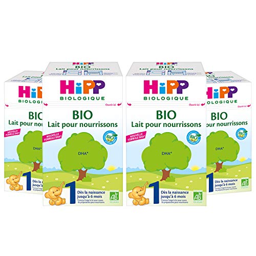 hipp-biologique-lait-1-pour-nourrissons-bio-600-g-lot-de-4-bo-tes image 2