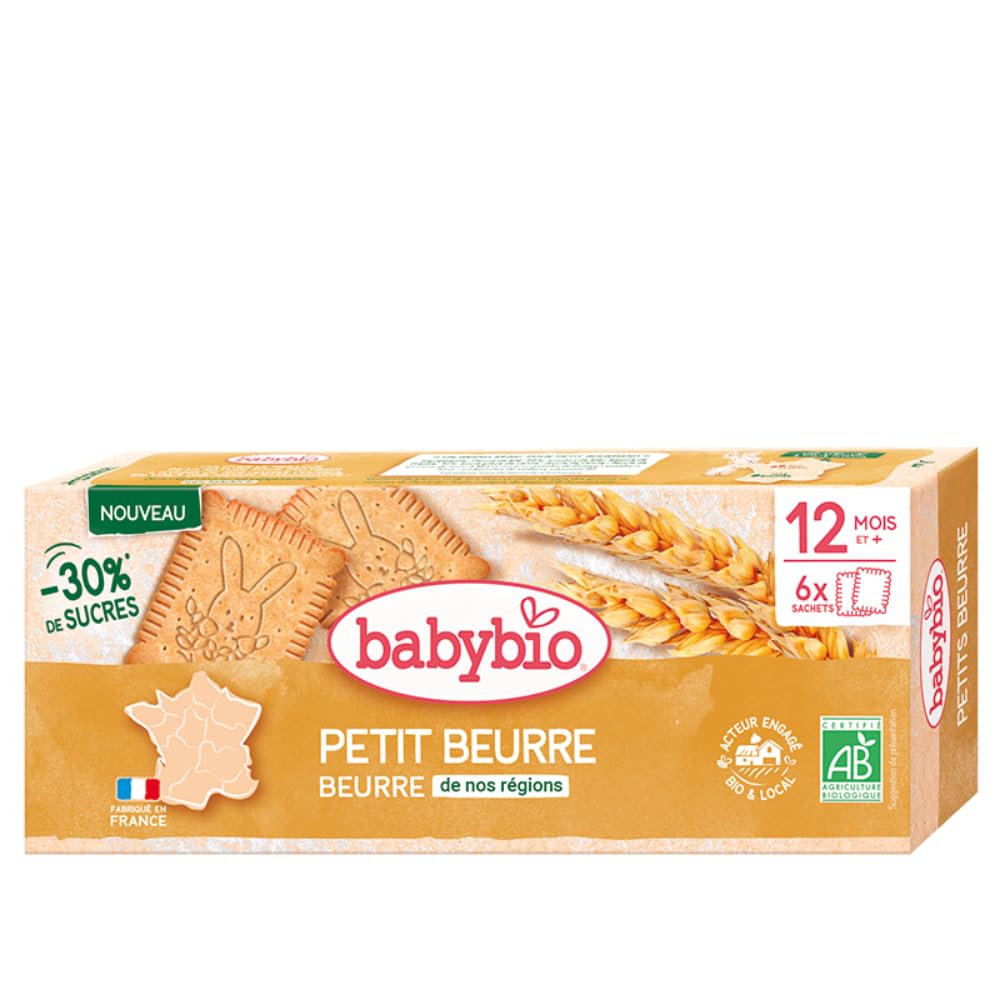 babybio-petit-beurre-bio-160-g-30-moins-sucr-fabriqu-en-france image 1