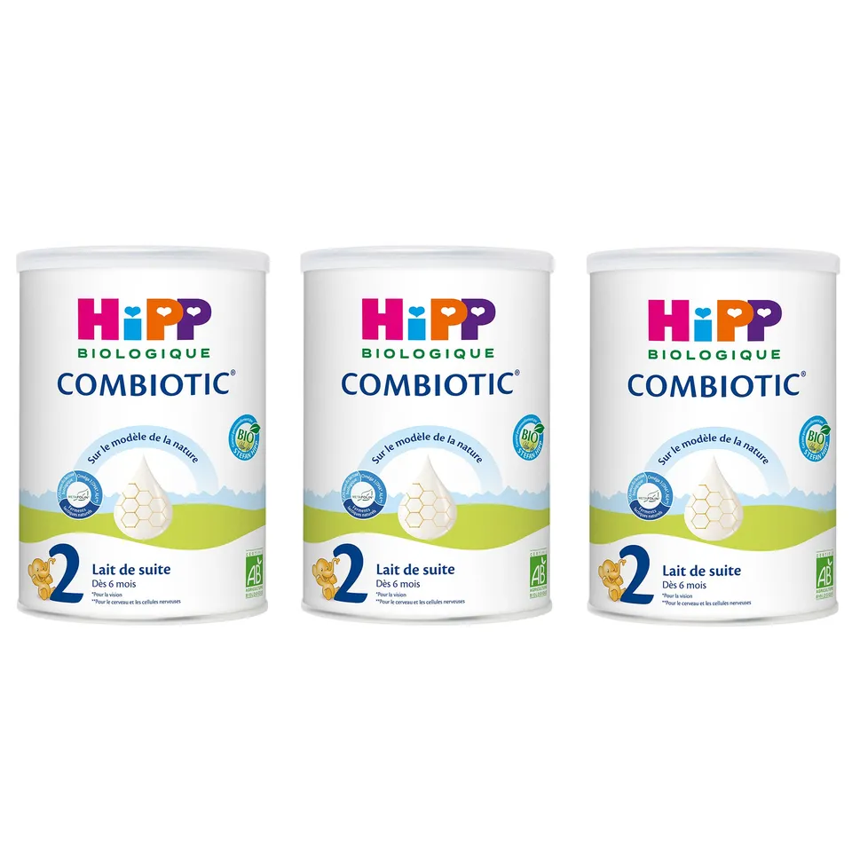 hipp-biologique-lait-2-combiotic-de-suite-d-s-6-mois-3-x-800g image 1