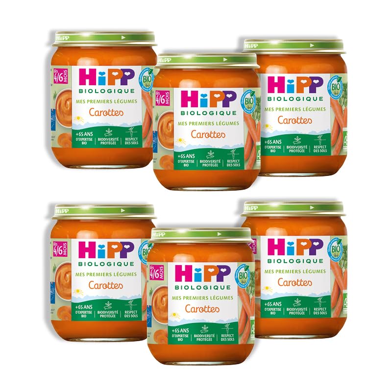 hipp-mes-1ers-carottes-pot-125g-lot-de-6-bio image 8