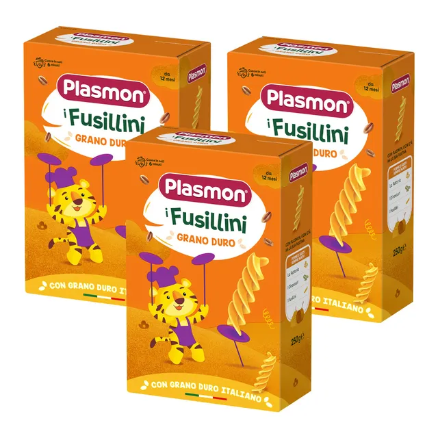 plasmon-pastina-fusillini-bl-dur-3-packs-de-250-g image 1