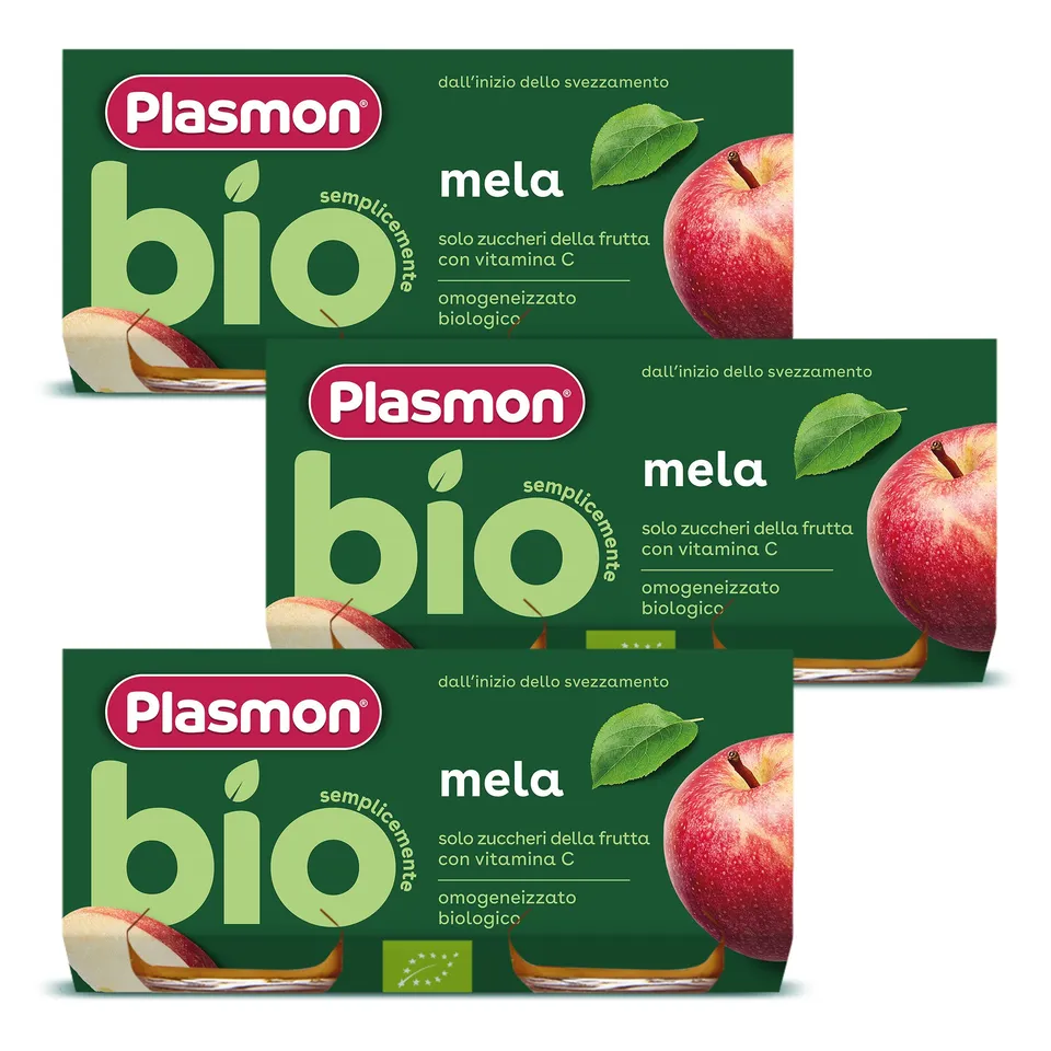 plasmon-bio-omog-n-is-fruit-pomme-3-x-2-x-80-g image 1