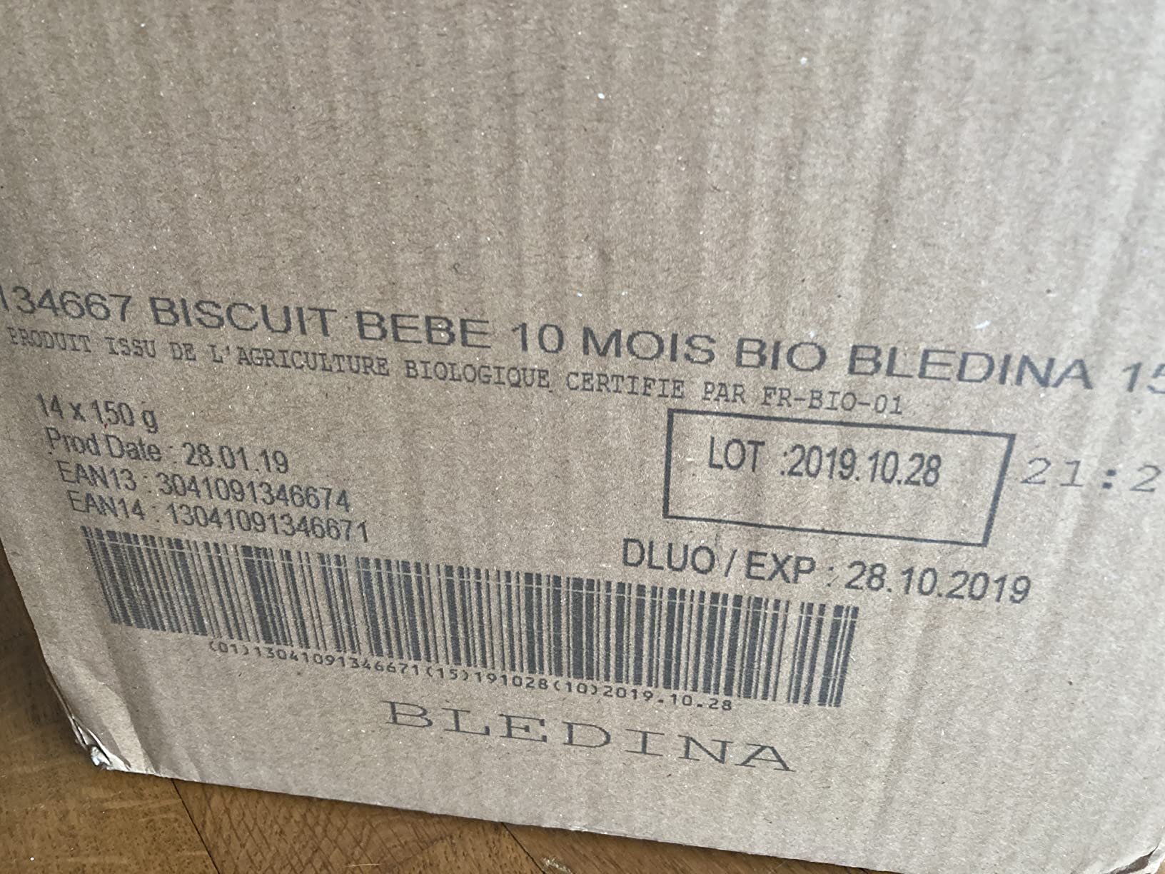 Très bon premier biscuit