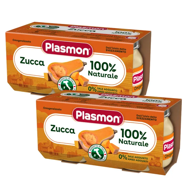 plasmon-omogeneizzato-courge-2-packs-de-2x80-g image 1