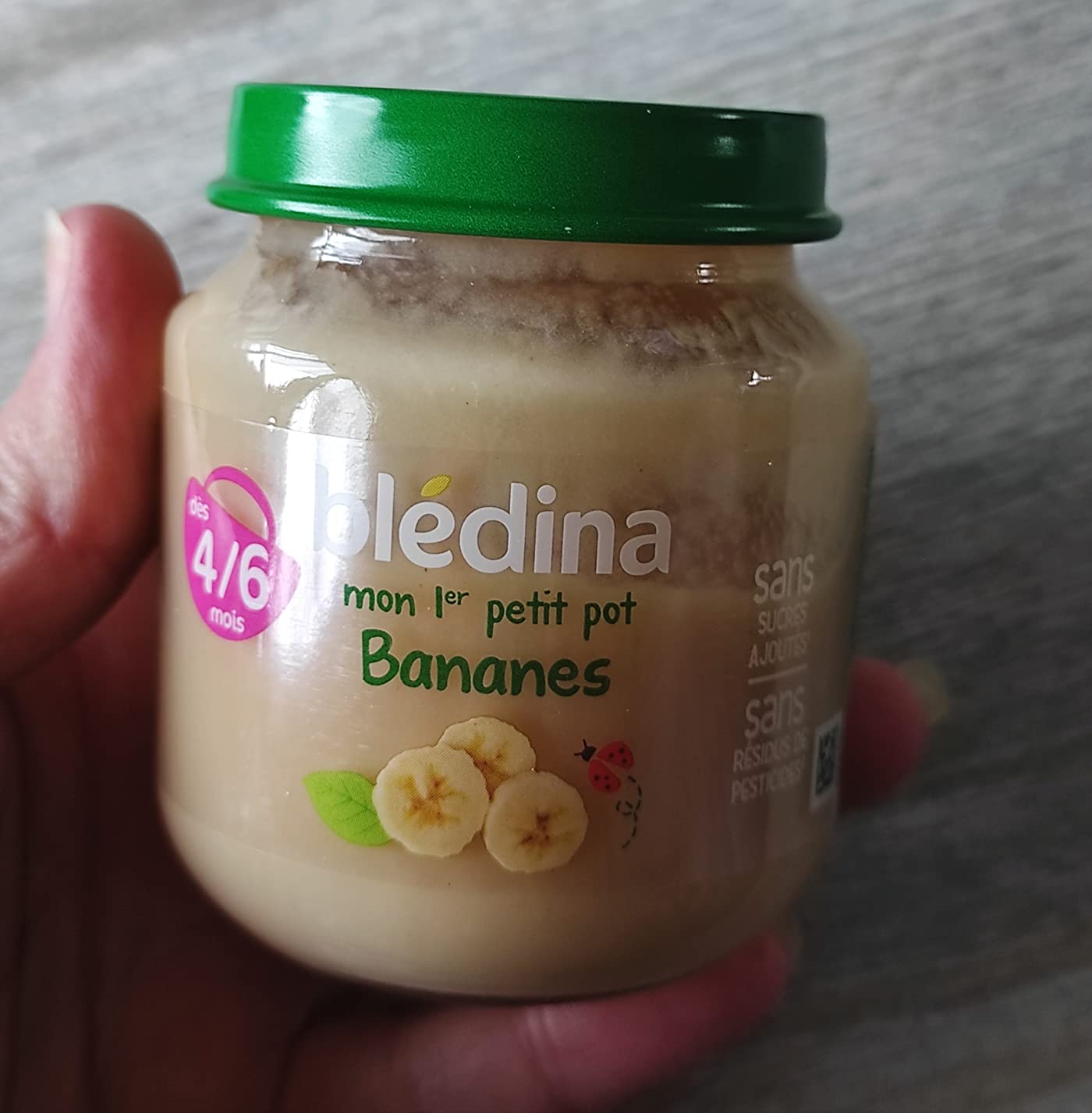Bonne compote premier âge