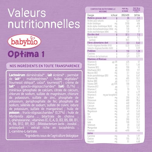 babybio-optima-1er-ge-lait-infantile-bio-de-0-6-mois-sans-huile-de-palme-3-x-800 image 6
