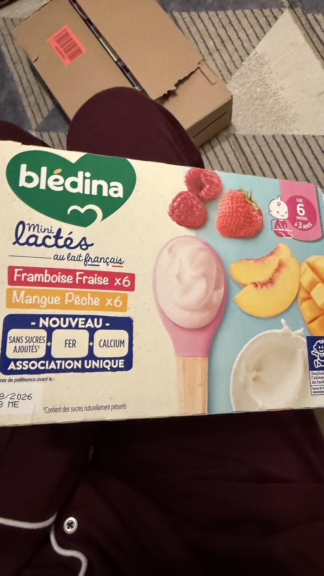 Texture douce, vrai goût de fruits