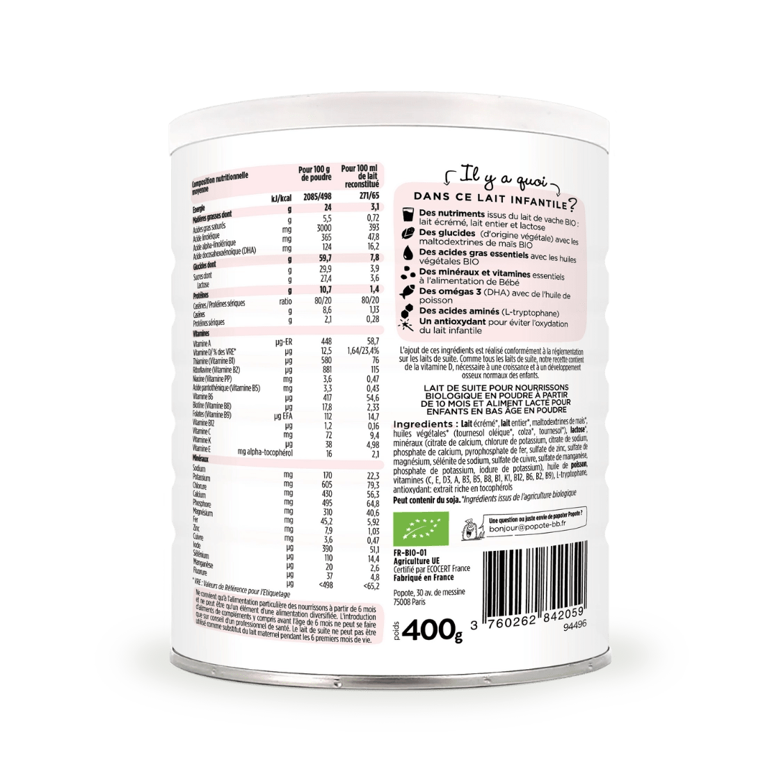 popote-le-lait-3-me-ge-croissance-400g-lait-infantile-en-poudre image 3