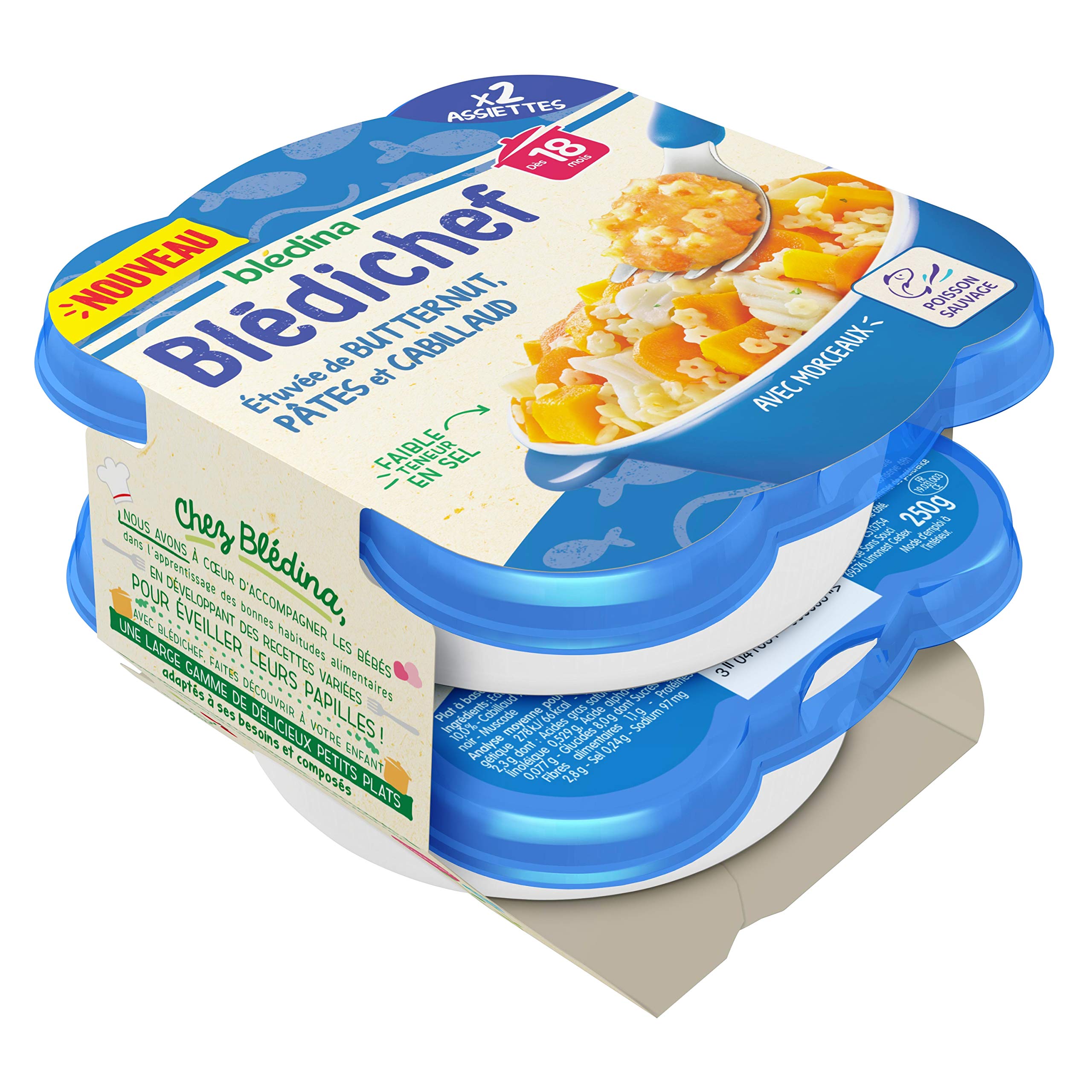 bl-dina-bl-dichef-d-s-18-mois-butternut-p-tes-cabillaud-petits-morceaux-2x250g image 2