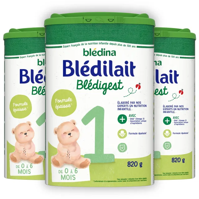 bl-dina-bl-dilait-bl-digest-1-lait-en-poudre-b-b-0-6-mois-formule-paissie-3x820g image 1
