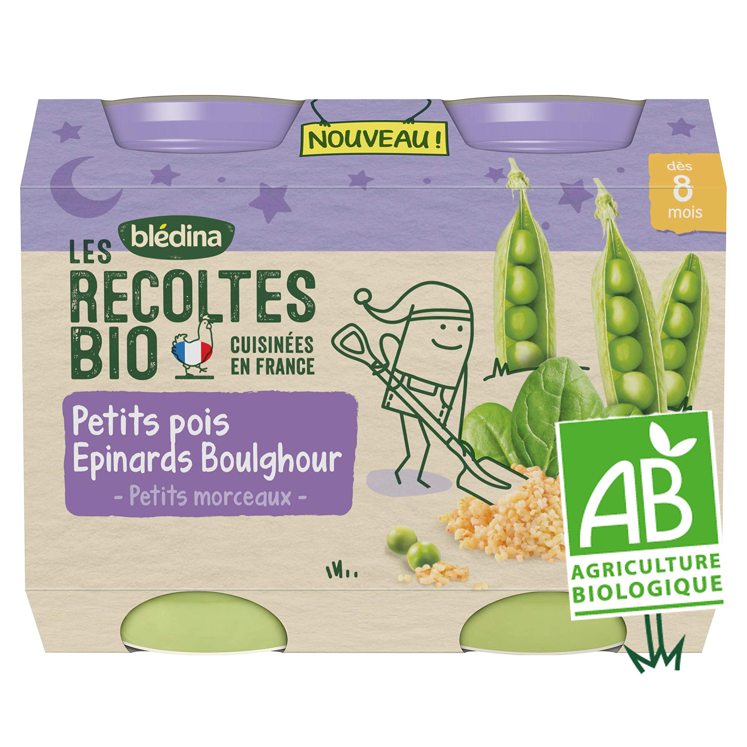 bl-dina-les-r-coltes-bio-petits-pots-carottes-patates-douces-boulghour-2x200-g-d image 2