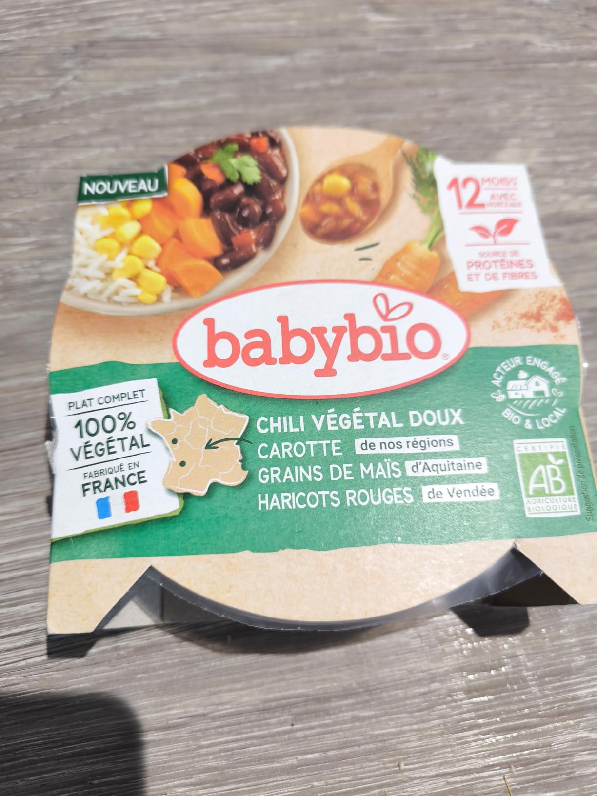Bon plat végétal
