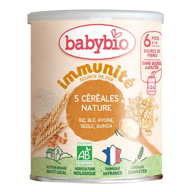 babybio-3-c-r-ales-nature-bio-d-s-6-mois-220g image 1