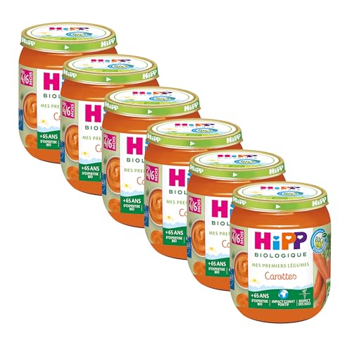 hipp-mes-1ers-carottes-pot-125g-lot-de-6-bio image 5