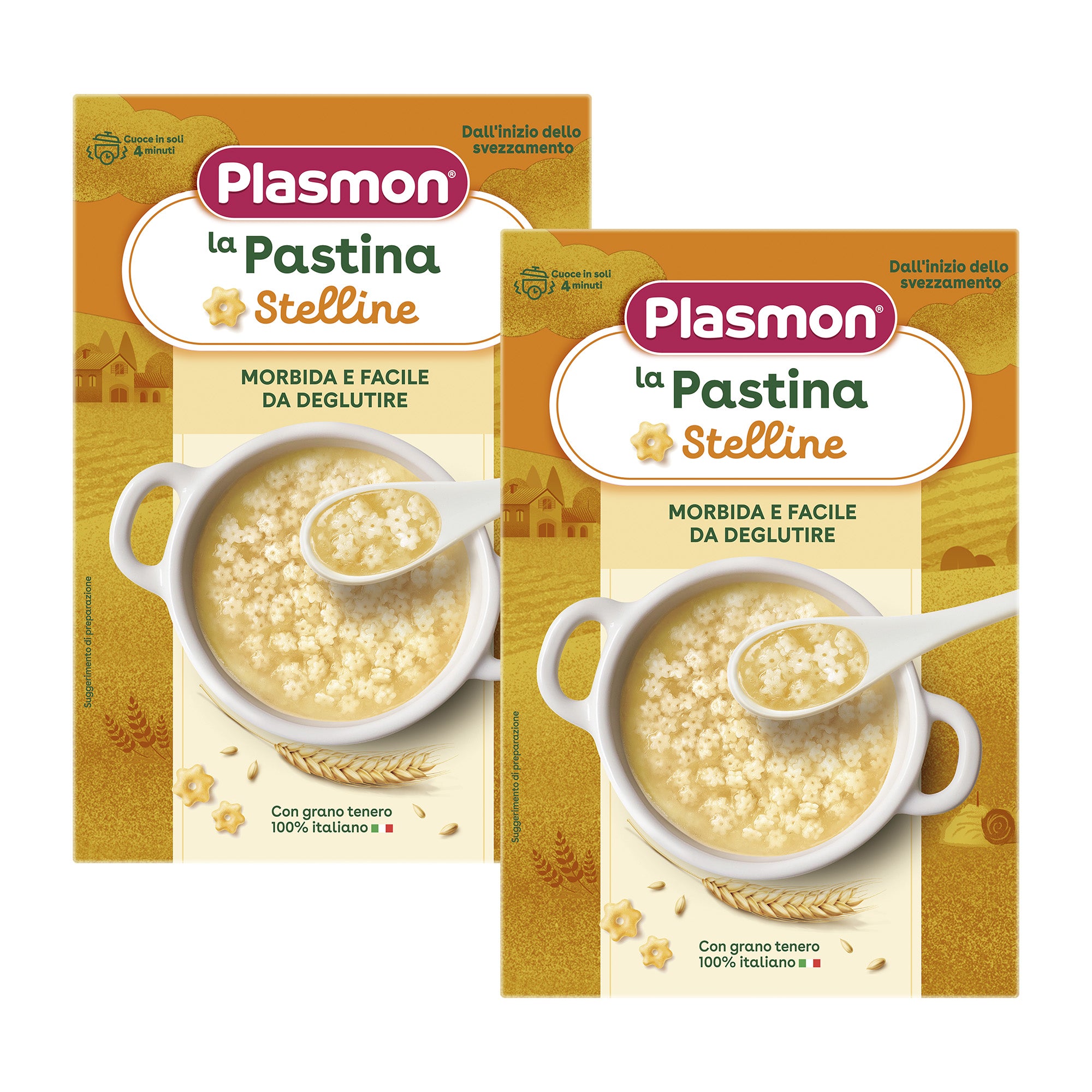 plasmon-pastina-stelline-petit-toil-de-bl-tendre-enrichi-calcium-fer-et-vitamine image 1