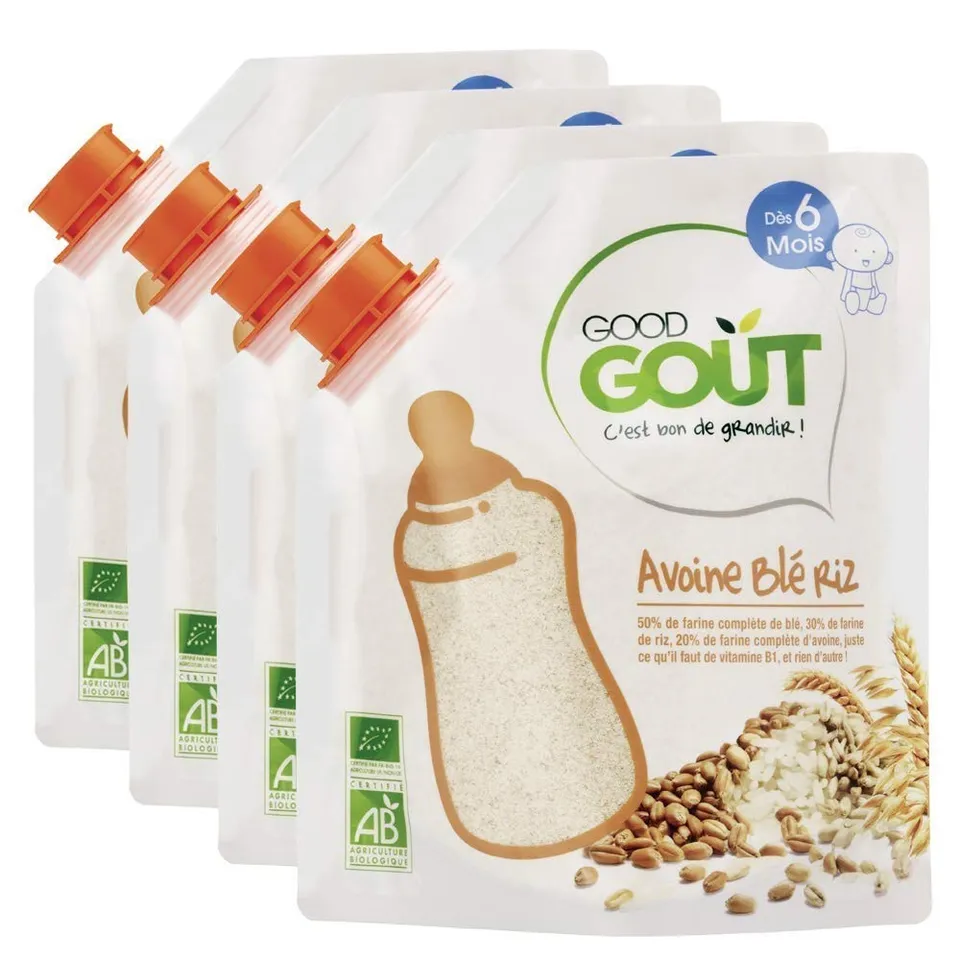 good-go-t-c-r-ales-bio-d-s-6-mois-pack-4x200g-avoine-bl-riz image 1