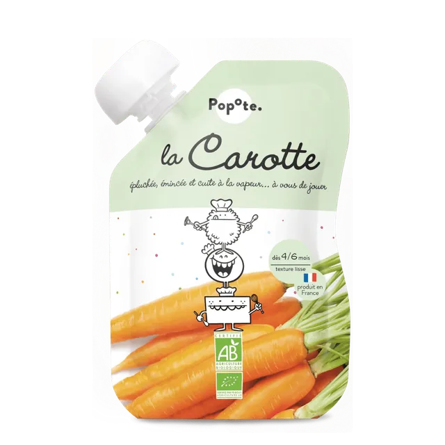 popote-la-carotte-pur-e-bio-b-b-d-s-4-mois image 1