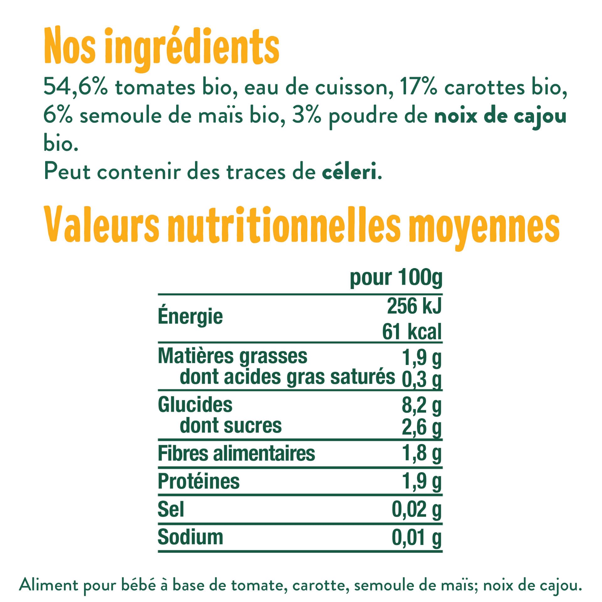 good-go-t-tomates-carottes-polenta-et-noix-de-cajou-plat-cuisin-bio-d-s-6-mois-i image 2