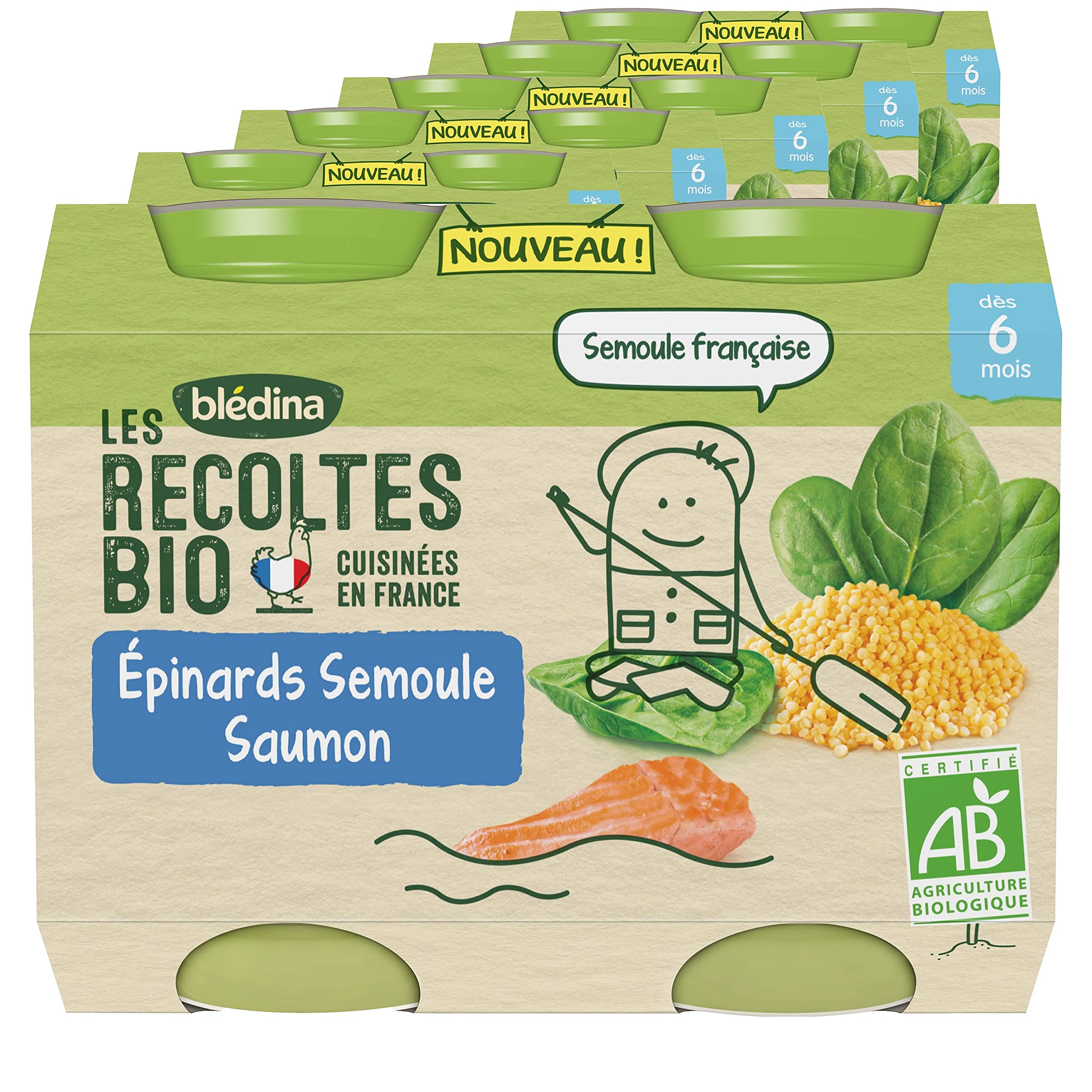 bl-dina-les-r-coltes-bio-carottes-poireaux-peautre-saumon-d-s-6-mois-2x200-g-pac image 8