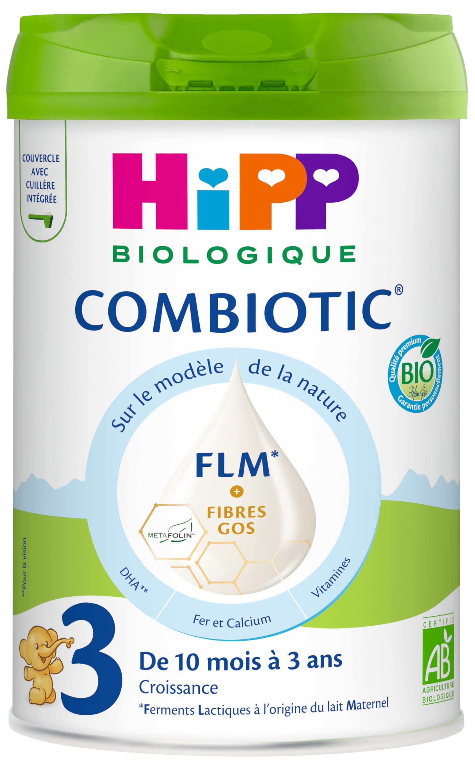 hipp-combiotic-flm-lait-3-croissance-bio-bo-te-800-g-lot-3x800g image 5