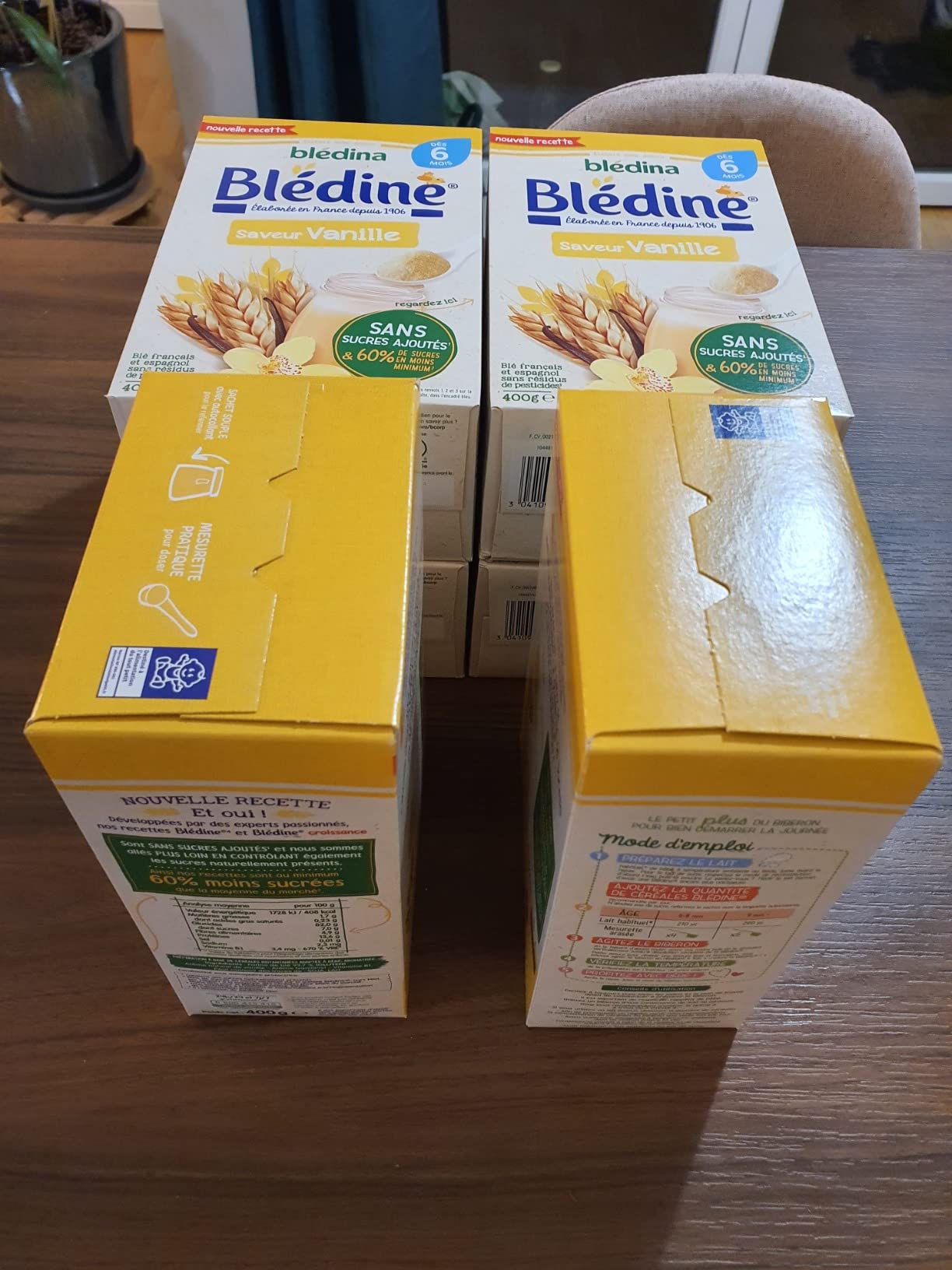 Petit-déj vanille adoré