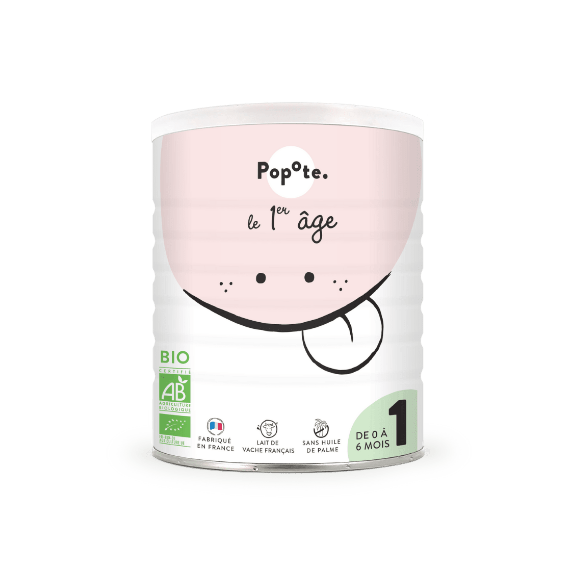 popote-le-lait-1er-ge-lait-infantile-400g-de-0-6-mois image 1