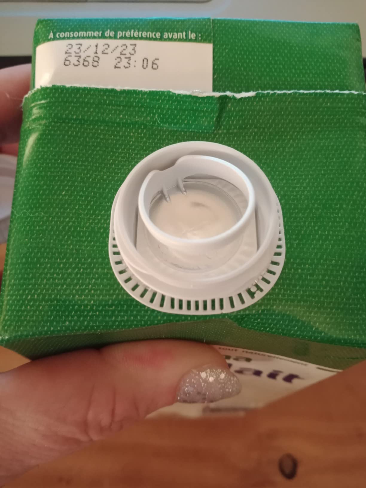 Mon fils réclame son lait