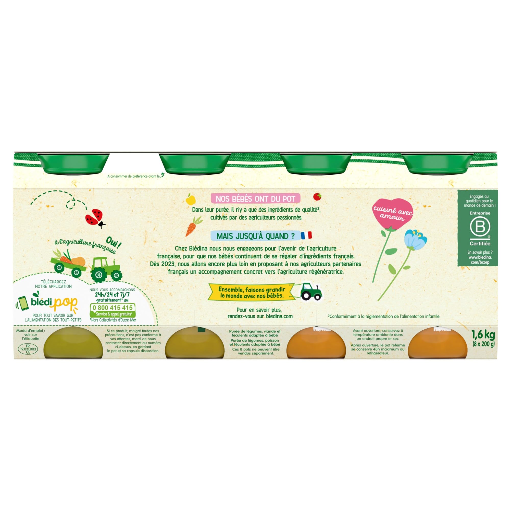 bl-dina-petits-pots-b-b-d-s-6-mois-tomates-riz-poulet-l-gumes-b-uf-l-gumes-riz-s image 5