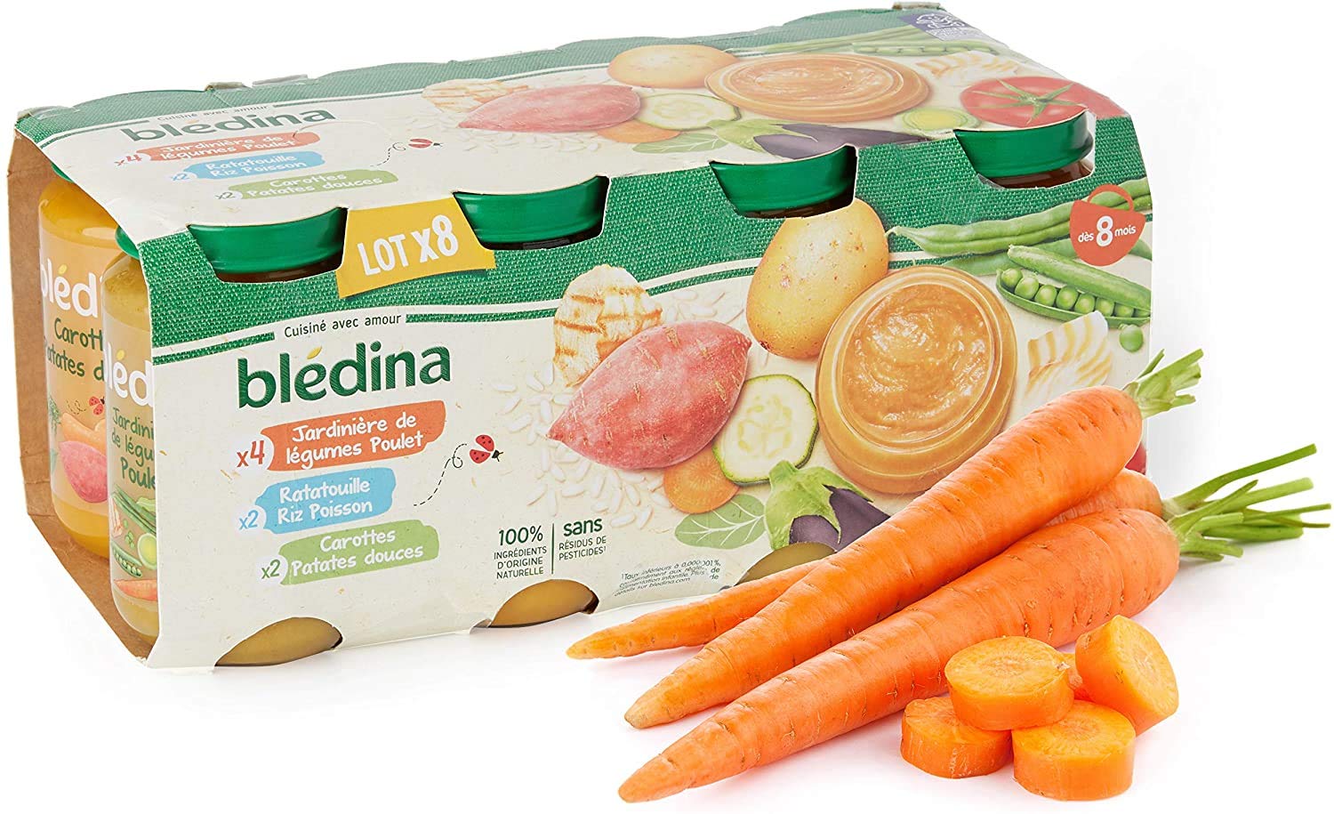 bl-dina-petits-pots-b-b-d-s-8-mois-l-gumes-poulet-ratatouille-riz-colin-carotte- image 7