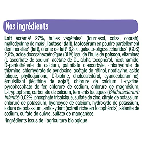 good-go-t-bio-lait-infantile-2-me-ge-en-poudre-6-12-mois-3-x-800g image 3