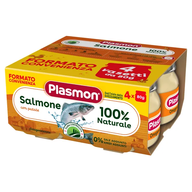 plasmon-omogeneizzato-pesce-salmone-e-patate-4-x-80-g image 1