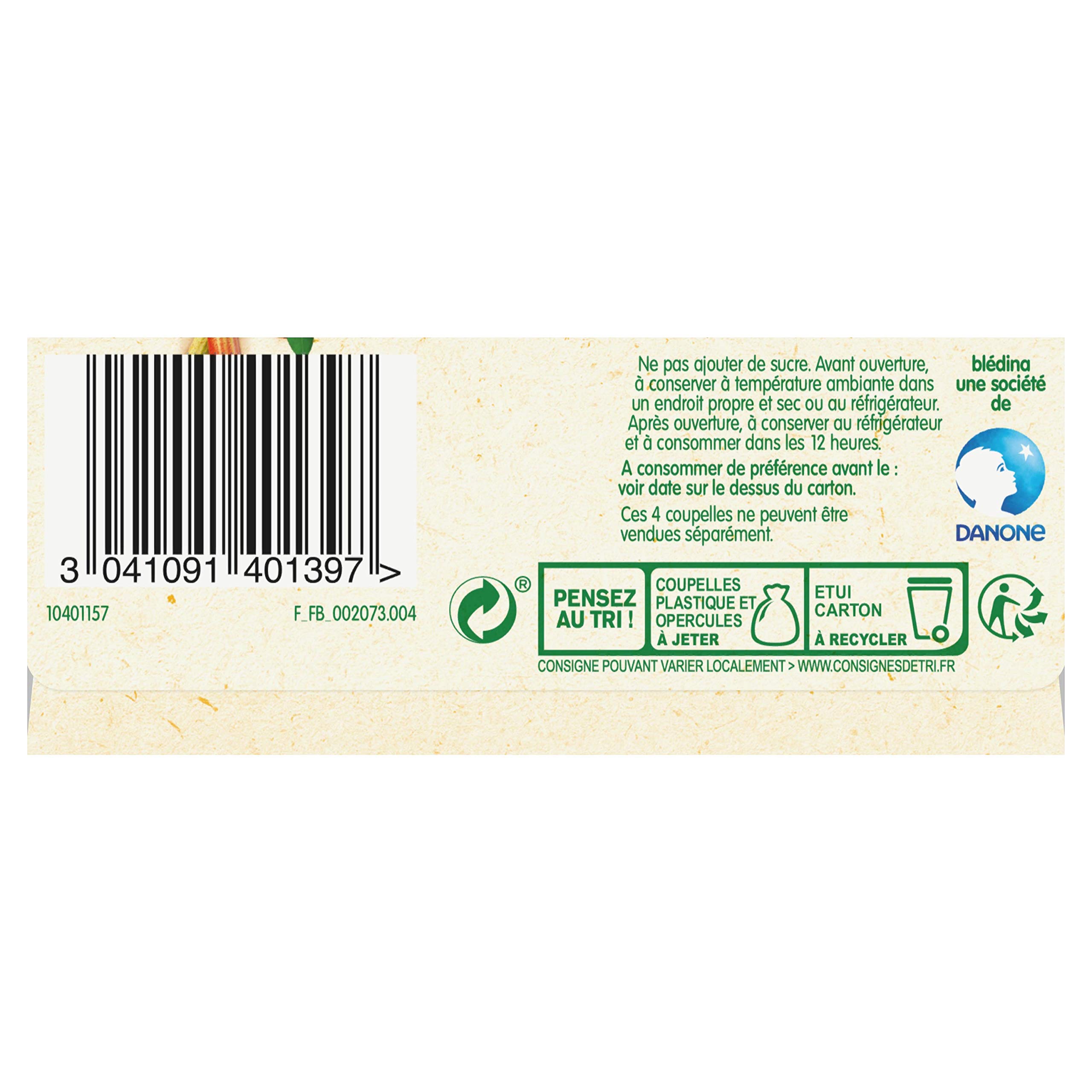 bl-dina-coupelles-pommes-fraises-bananes-d-s-6-mois-4x100g-pack-12x400g image 5