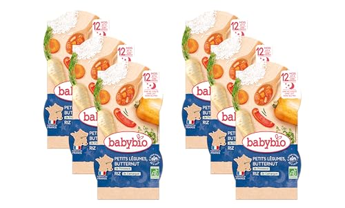 babybio-bols-petits-l-gumes-butternut-riz-avec-morceaux-d-s-12-mois-2-x-200g-lot image 4
