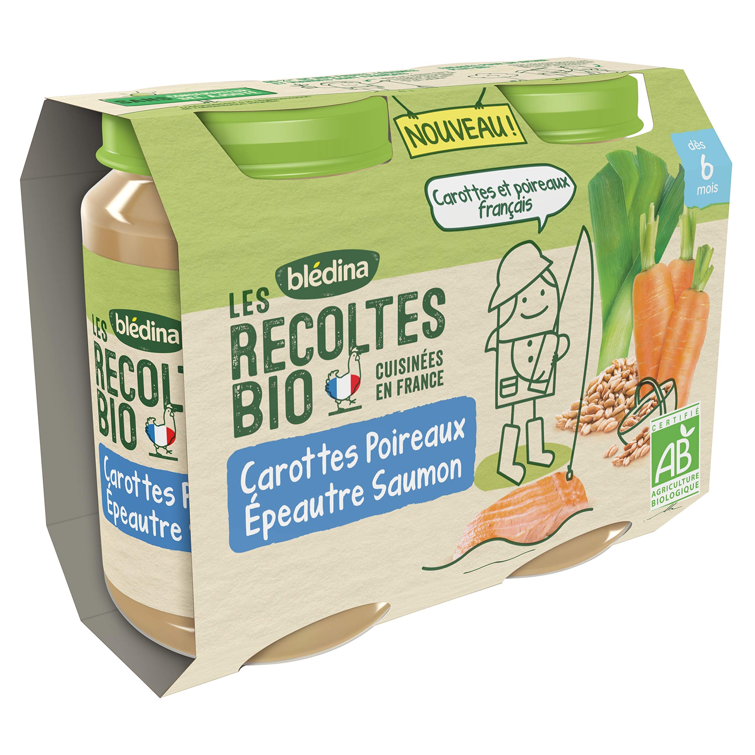 bl-dina-les-r-coltes-bio-carottes-poireaux-peautre-saumon-d-s-6-mois-2x200-g-pac image 3