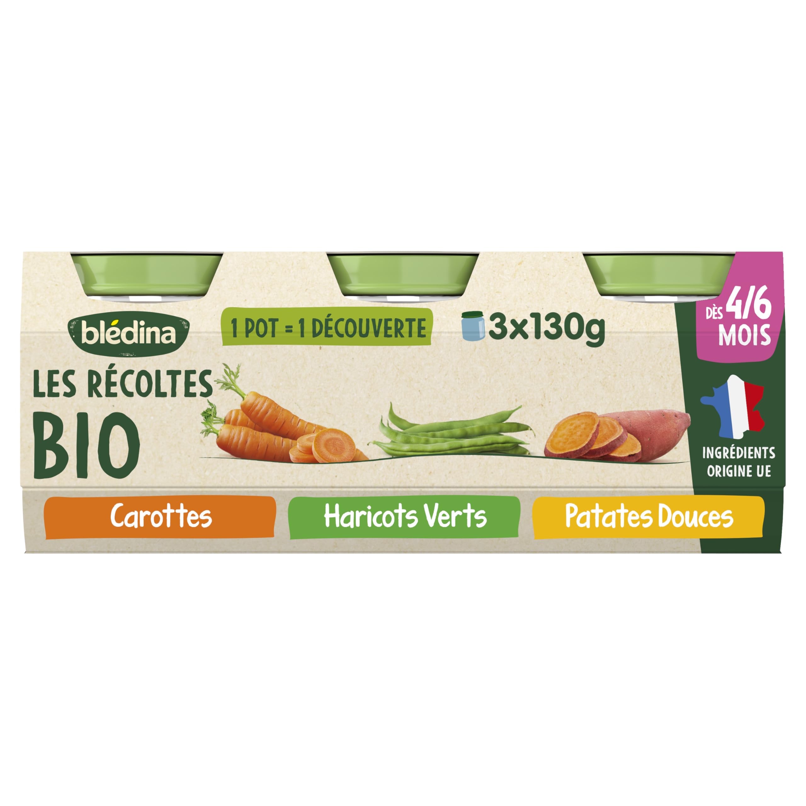 bl-dina-les-r-coltes-bio-petits-pots-l-gumes-carottes-haricots-verts-patate-douc image 3
