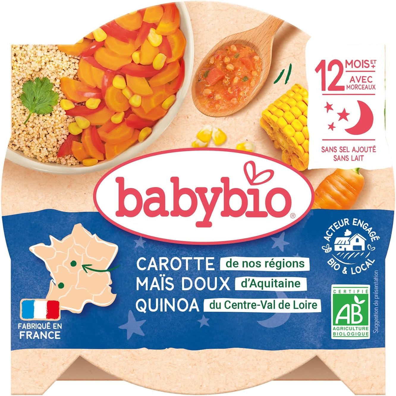 babybio-fondue-de-carotte-ma-s-doux-aquitaine-et-quinoa-assiette-menu-d-s-12-moi image 2